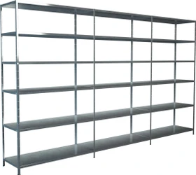 Schulte Lagertechnik PowerMAX Schwerlastregal 340x230x35cm verzinkt