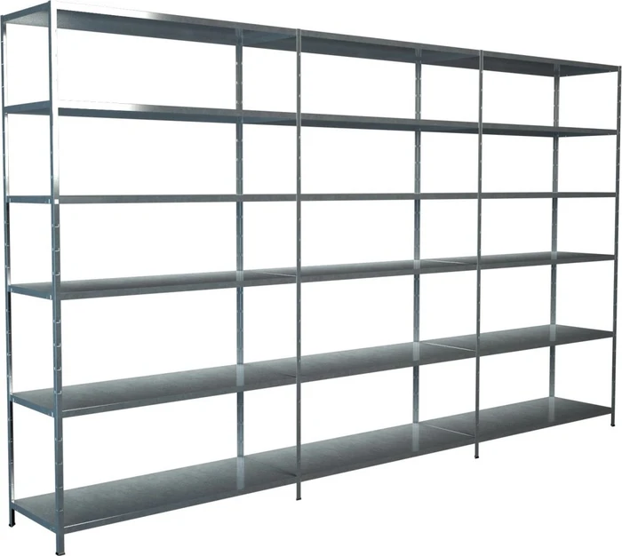 Schulte Lagertechnik PowerMAX Schwerlastregal 340x230x35cm verzinkt