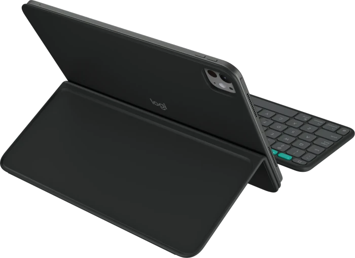 Logitech Flip Folio für iPad Pro 11" (M4/M5) und iPad Air 11" (M2/M3), Graphite, ND