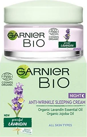 Garnier Bio Lavendel Anti-Aging-Nachtcreme, 50ml