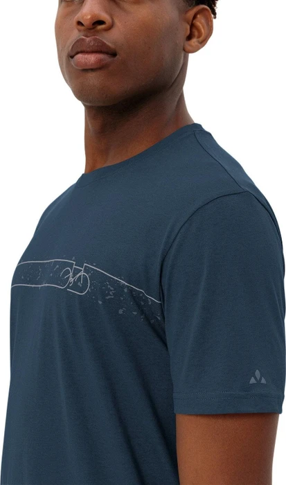 Vaude Cyclist V Funktionsshirt kurzarm dark sea/blue (Herren)