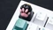 Keychron Kitty Paw Alu Alloy Artisan Keycap, Aluminium, Silikon, gold/rosa/schwarz, 1 Taste Vorschaubild