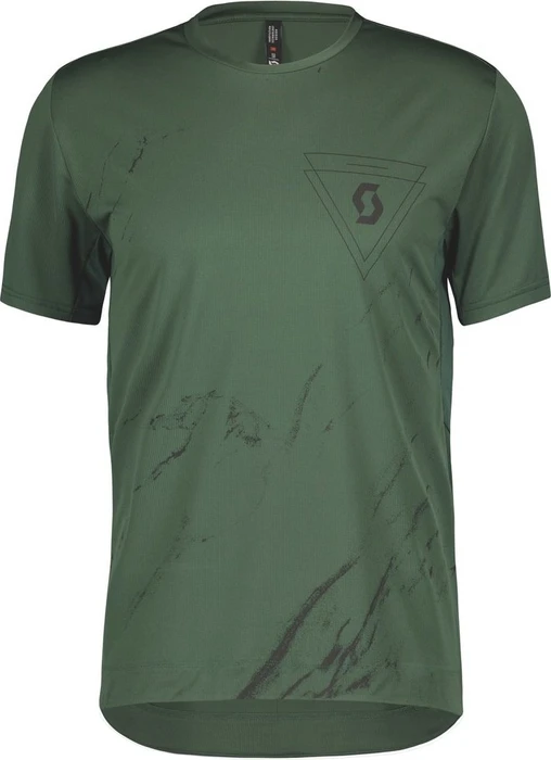 Scott Trail Flow Pro Trikot kurzarm smoked green/black (Herren)