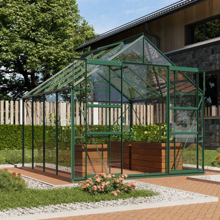 Vitavia Mars 6700 ESG 3mm Gewächshaus smaragd