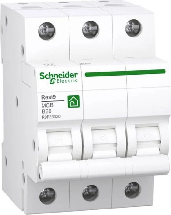 Schneider Electric Leitungsschutzschalter Resi9 3P 20A B 6kA