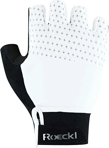 Roeckl Diamante Fahrradhandschuhe weiß