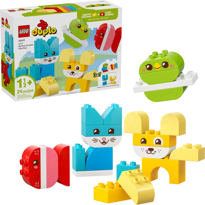 LEGO DUPLO - 3-in-1 Kreative Tiere