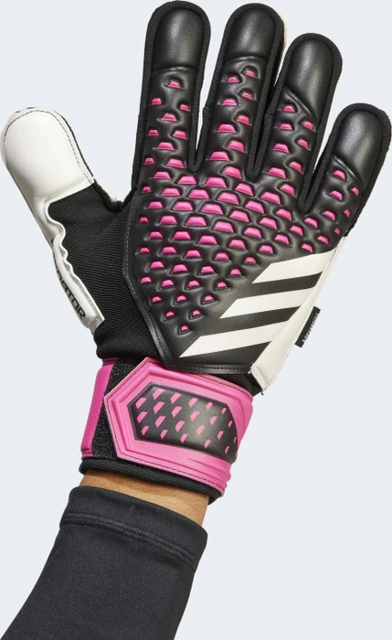adidas Predator Match Fingersave Torwarthandschuhe black/white/team shock pink
