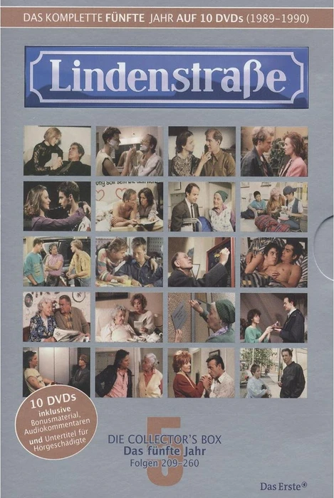 Die Lindenstraße Jahr 5 Box (Folgen 209-260) (DVD)