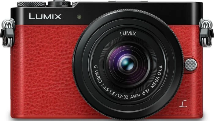 Panasonic Lumix DMC-GM5 rot mit Objektiv Lumix G Vario 12-32mm 3.5-5.6 ASPH OIS