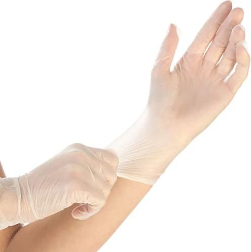 Franz Mensch Hygonorm Vinyl Ideal Light Einweghandschuhe XL weiß, 100 Stück
