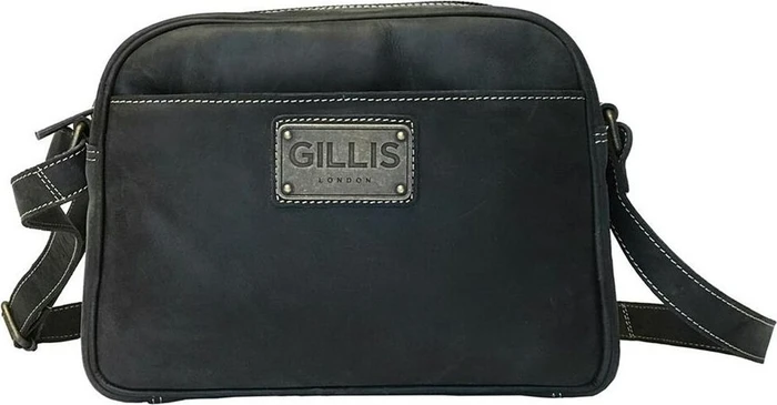Dörr Gillis Trafalgar Leder Compact Vintage Schultertasche braun
