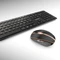 Cherry DW 9100 Slim schwarz/bronze, USB/Bluetooth, IT Vorschaubild