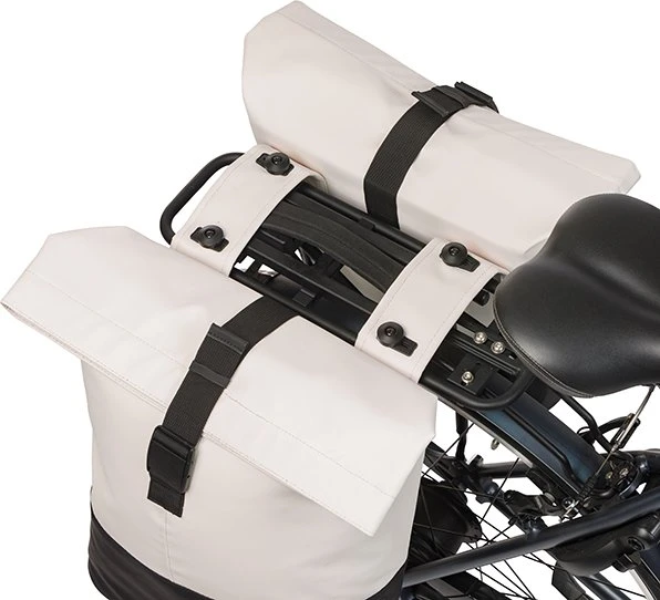 Basil Cove Doppeltasche MIK Gepäcktasche off white/black
