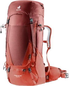 Deuter Futura Air Trek 55+10 SL redwood/lava (Damen)