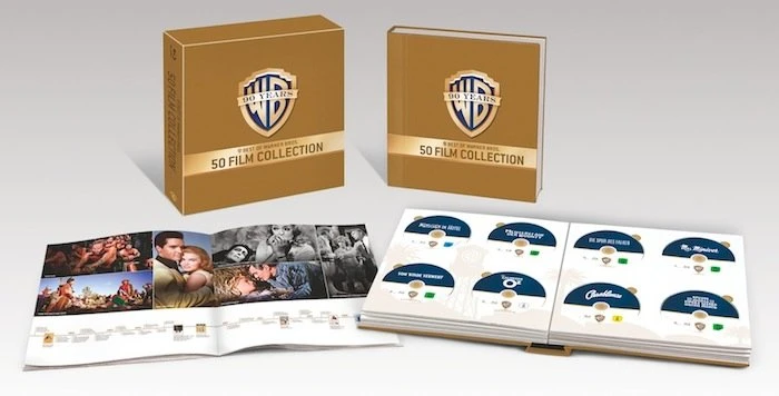 90 Jahre Warner Bros. Box (50 Filme) (Blu-ray)