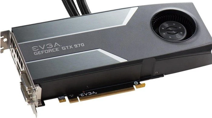 EVGA GeForce GTX 970 Hybrid, 4GB GDDR5, 2x DVI, HDMI, DP