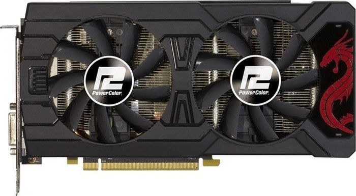 PowerColor Red Dragon Radeon RX 570, 4GB GDDR5, DVI, HDMI, 3x DP