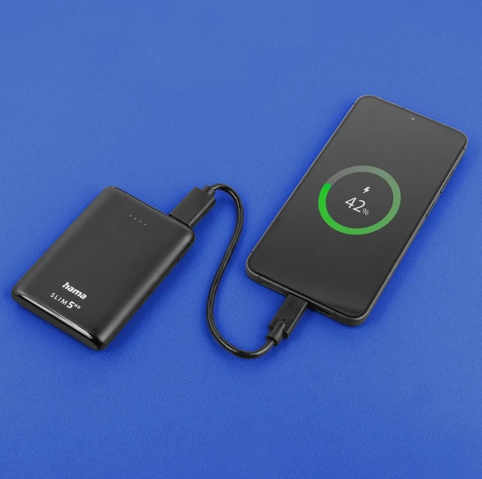 Hama Power Pack Slim 5HD 5000mAh schwarz