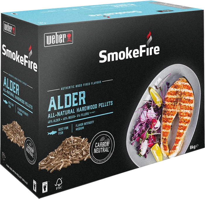 Weber SmokeFire Räucherpellets Erlenholz, 8kg
