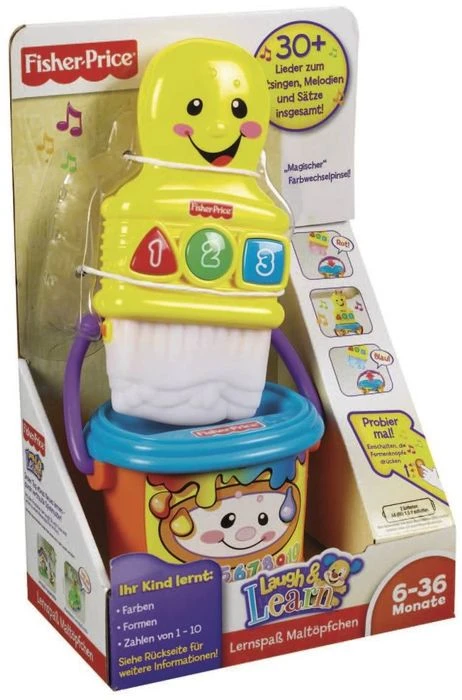 Mattel Fisher-Price Lernspaß Maltöpfchen