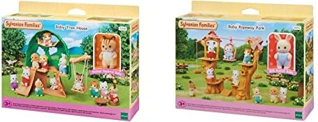 Epoch Sylvanian Families - Themen-Sets Urlaub - Baby Seilbahn
