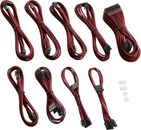 CableMod PRO ModMesh C-Series Cable Kit, RMi, RMx, blutrot (CM-PCSR-FKIT-NKBR-R)