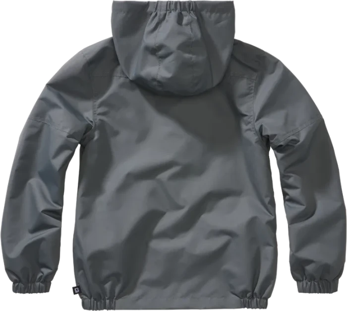 Brandit Windbreaker Summer Frontzip Jacke anthracite (Junior)