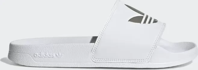 adidas Lite Adilette cloud white/matte silver