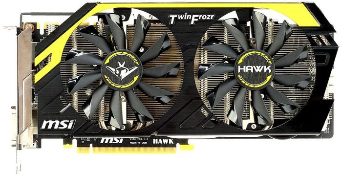 MSI GeForce GTX 760, N760 Hawk PCGH-Edition, 2GB GDDR5, 2x DVI, HDMI, DP