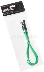 BitFenix Alchemy interne USB-Verlängerung, 0.3m, sleeved grün