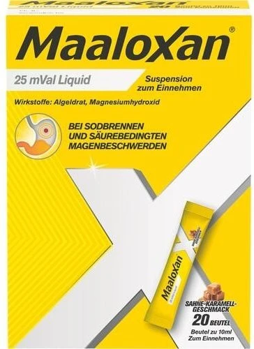 Maaloxan 25 mVal Liquid Beutel, 200ml (20x 10ml)