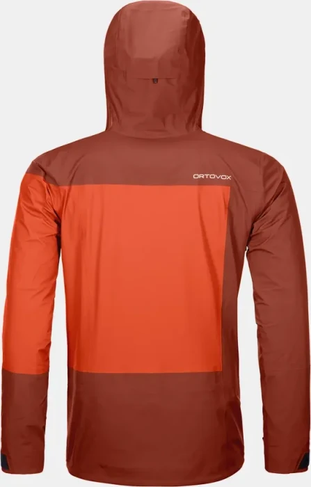 Ortovox 3L Deep Shell Funktionsjacke clay orange (Herren)