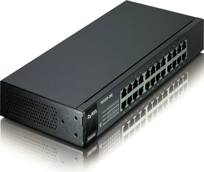 Zyxel ES1100 Desktop Switch, 24x RJ-45