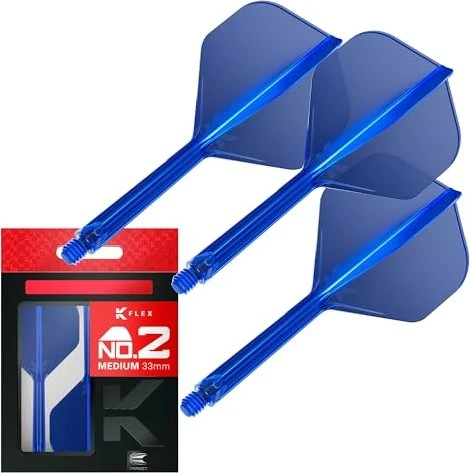 Target K-Flex No.2 medium Schaft blau