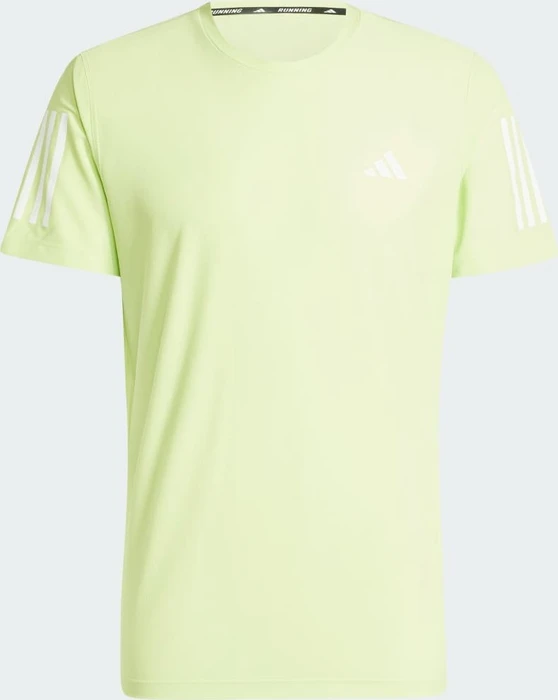 adidas Own The Run Laufshirt kurzarm pulse lime (Herren)