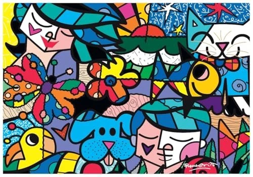 Bluebird Puzzle Romero Britto Britto Garden
