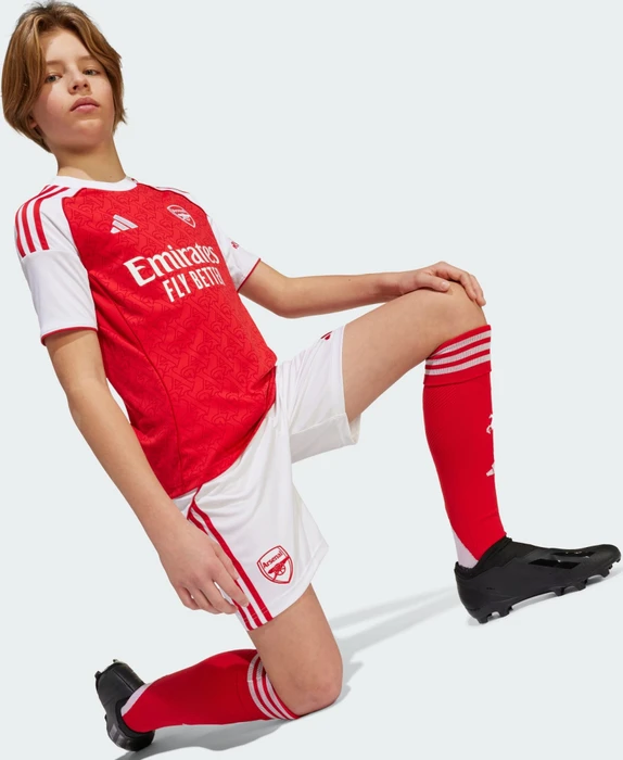 adidas FC Arsenal 2025/2026 Heimshorts white/better scarlet (Junior)
