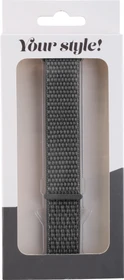 Peter Jäckel Watch Band Nylon für Apple Watch (42mm/44mm) schwarz