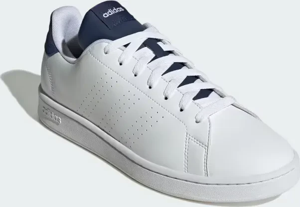 adidas Advantage cloud white/dark blue (Herren)