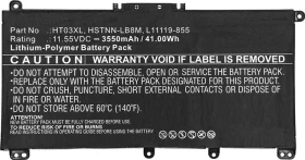 CoreParts MicroBattery, Ersatzakku, 3550mAh