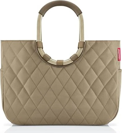Reisenthel Loopshopper L frame rhombus olive