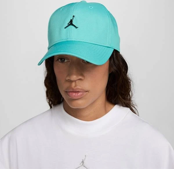 Nike Jordan Rise strukturierte Metall Kappe washed teal/gunmetal