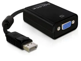 DeLOCK DisplayPort/VGA Adapterkabel schwarz (61848)