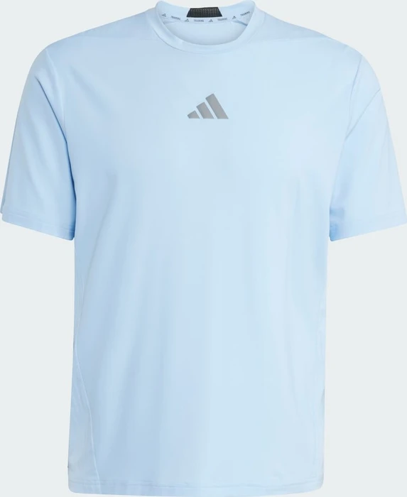 adidas Designed for Training Intensity Funktionsshirt kurzarm glow blue (Herren)