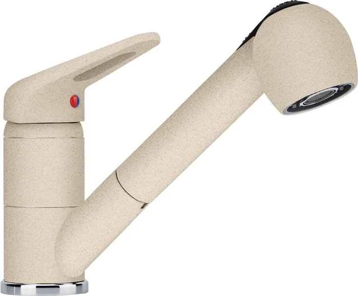 Franke Novara Plus Auszugsbrause Fragranit + beige