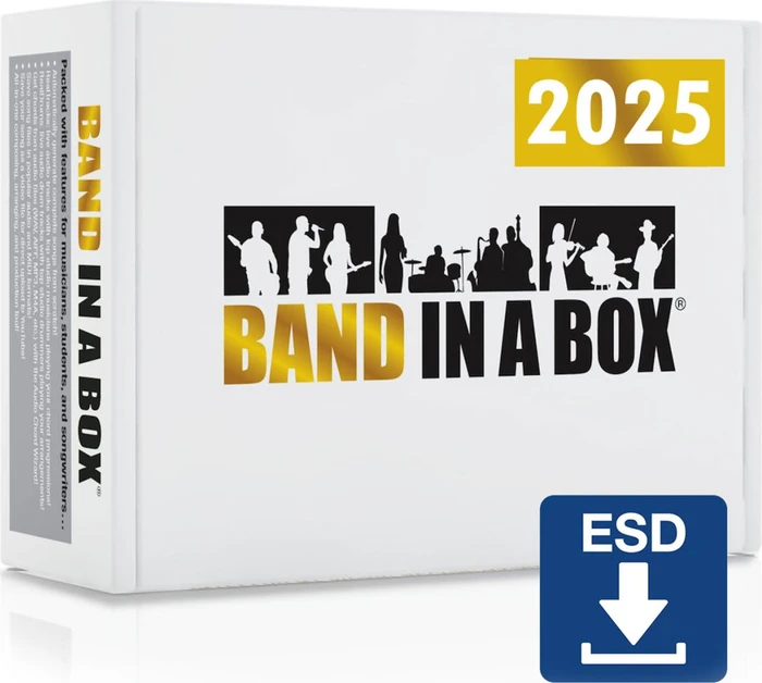 PG Music Band-in-a-Box 2025 Audiophile Edition, ESD (multilingual) (MAC)