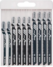 Bosch Professional Stichsägeblatt-Set, 10-tlg.