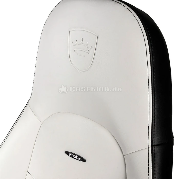 noblechairs Icon Gamingstuhl, weiß/schwarz