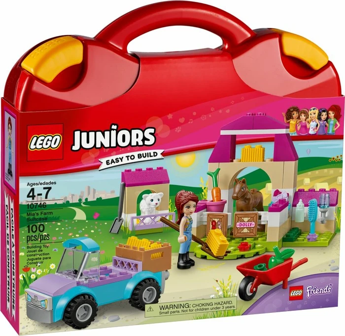 LEGO Juniors - Mias Pferdestall-Koffer